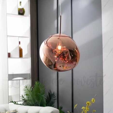 Pendul Glass Rose 360, 1 surse de iluminare