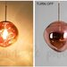 Pendul Glass Rose 360, 1 surse de iluminare